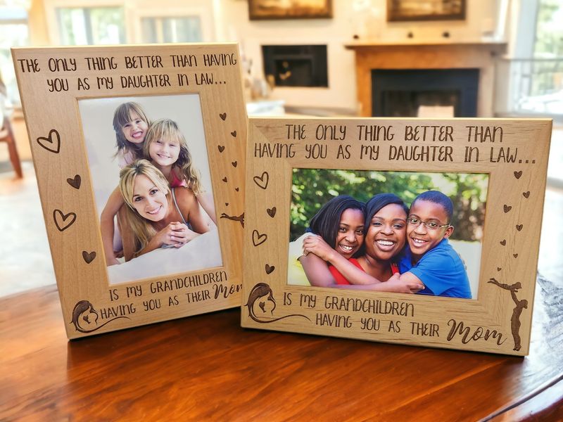 Only Thing Better Than Having You as My Daughter In Law | Mother&#39;s Day gift | Birthday| Gift for Daughter and Mother in Law Frame