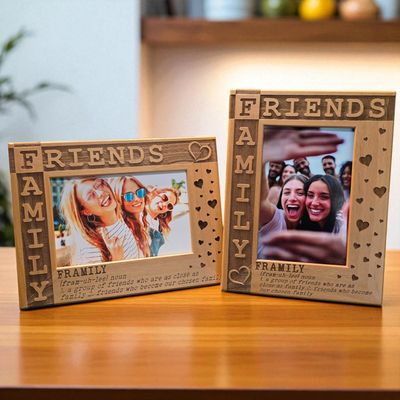 Framily Picture Frame | Friends are Family | Gift for Friend | Friendship | Gift for Squad | Family Friends