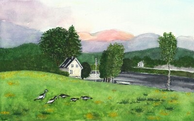 LUNDE - Tysnes 30 x 40 cm