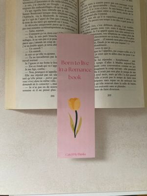 Marque page “Born to live in…”