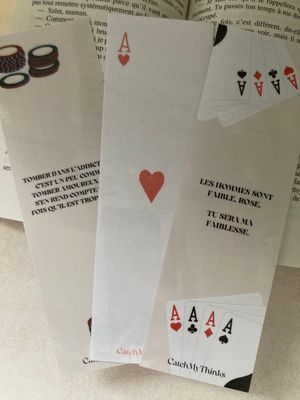 Marques pages “L’as de cœur ♥️“