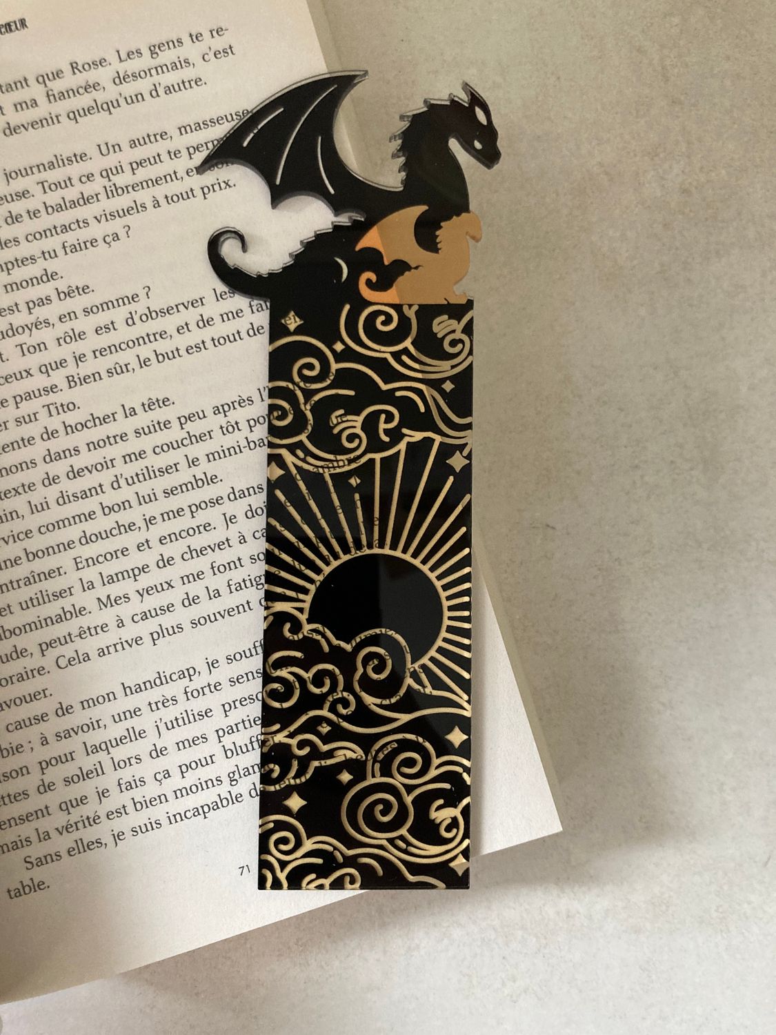Marque page dragon 🐉