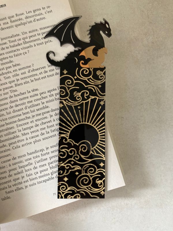 Marque page dragon 🐉