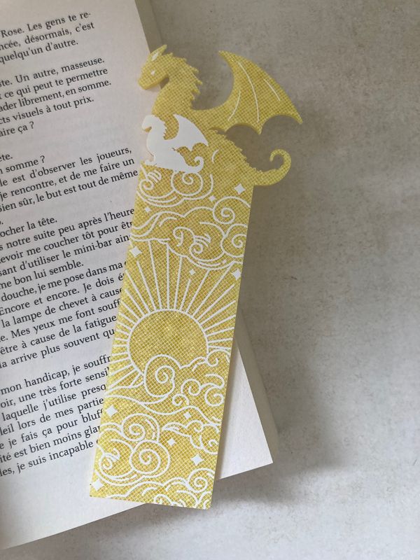 Marque page dragon 🐉