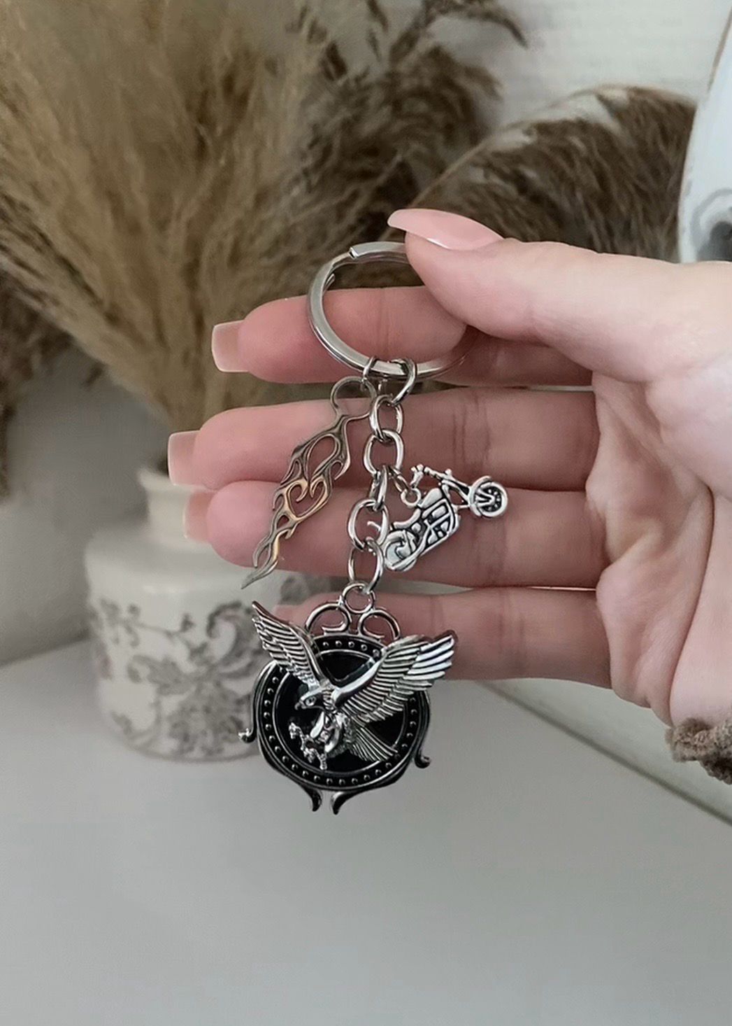 Porte clé The Devil’s sons ❤️‍🔥🏍️