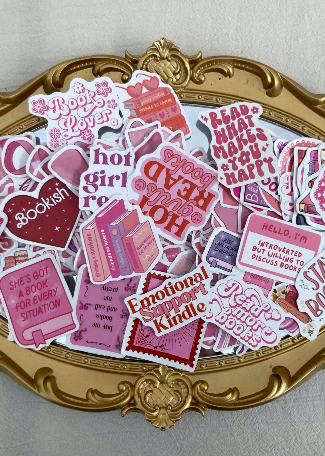 Lot de stickers books 💗📖