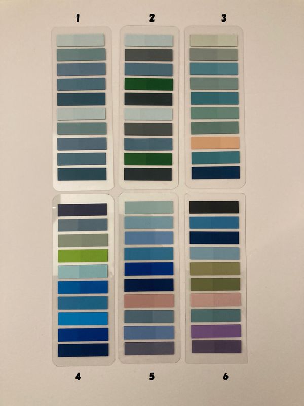 Post it Sea Color 🌊