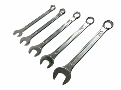5 Piece SAE Spanner Set