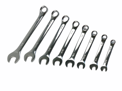 8 Piece SAE Spanner Set
