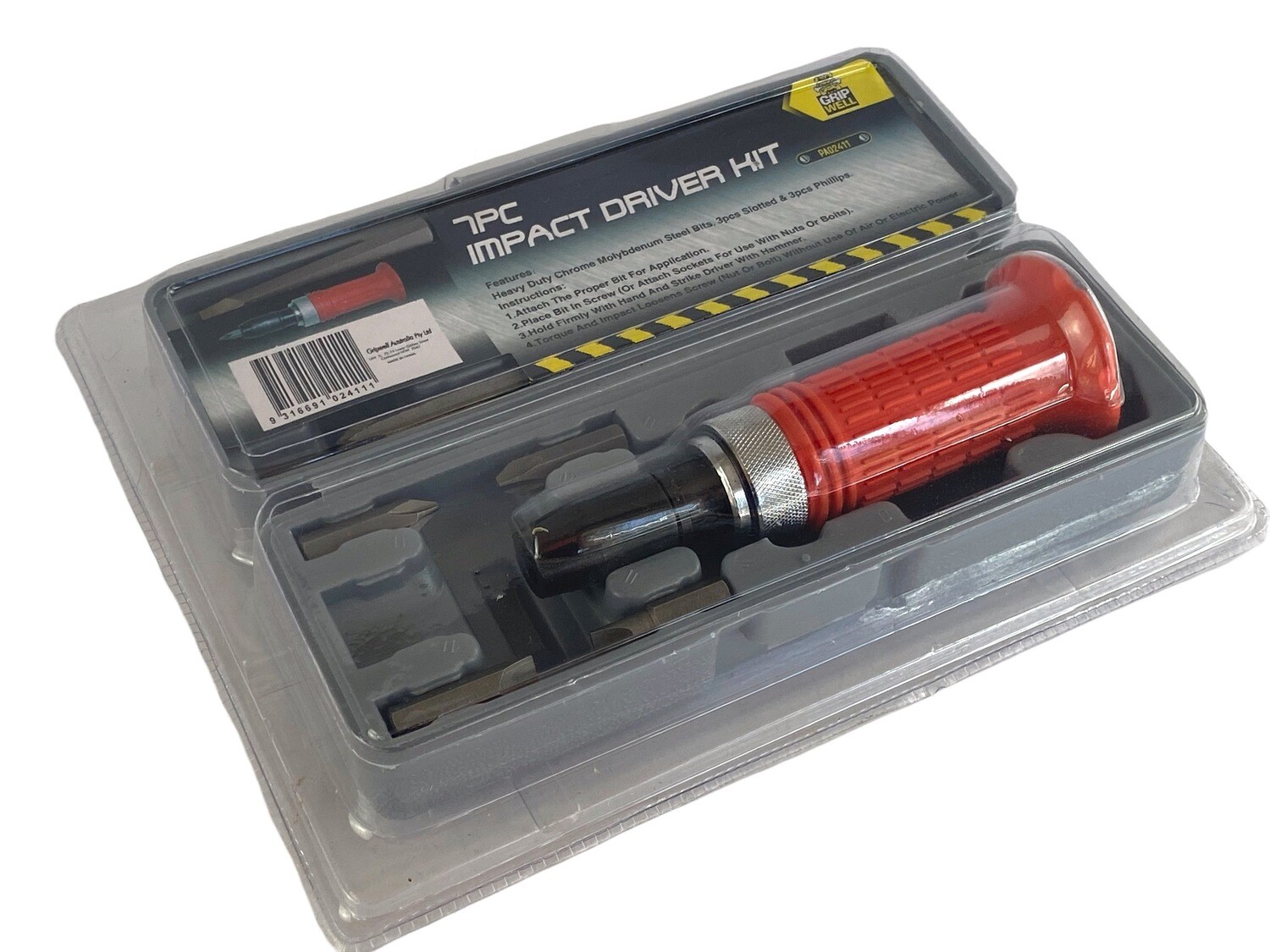 7 Piece Impact Driver Set