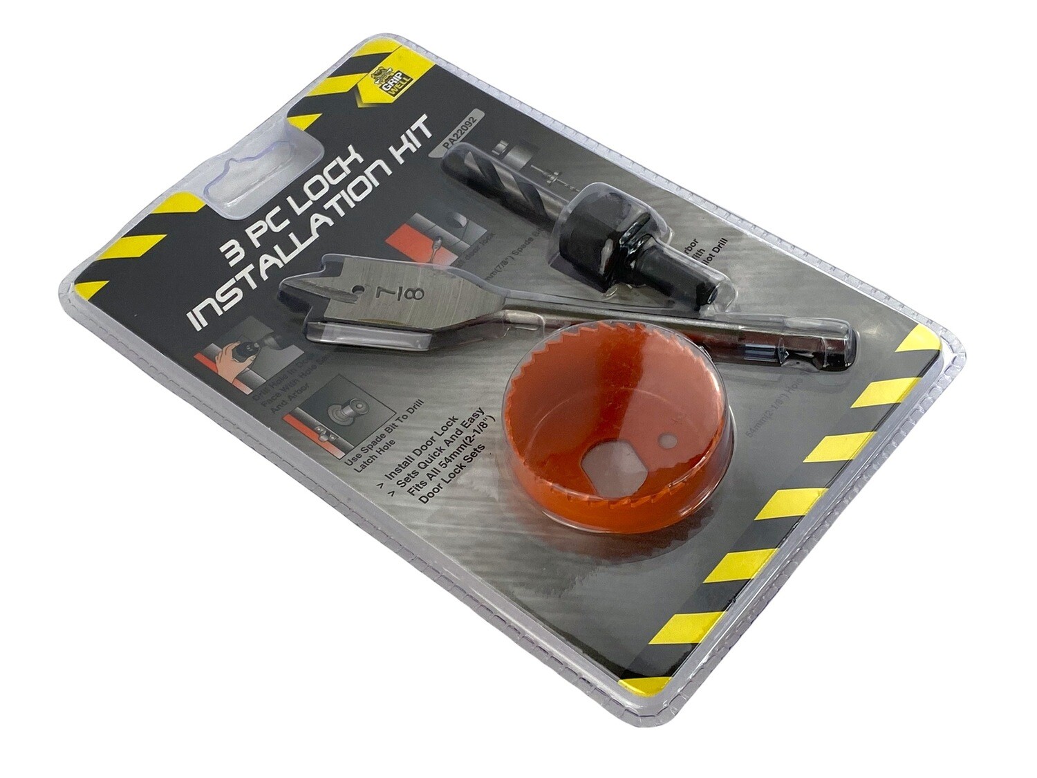 3 Piece Hole Saw Set