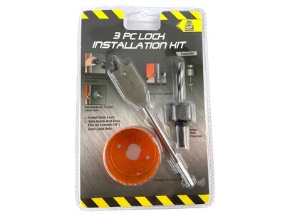 3 Piece Hole Saw Set