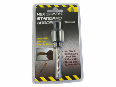 3/8&quot; Shank Hole Saw Arbor