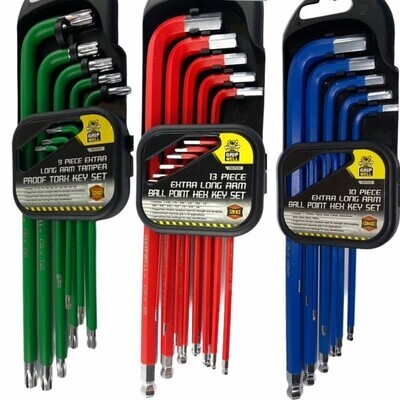 Allen Keys, Hex, Torx,