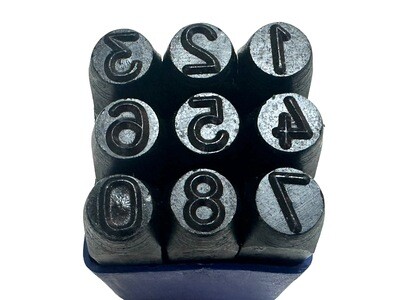 10mm Number Stamps