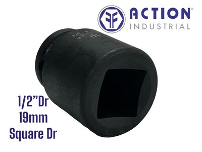 1/2&quot; Dr x 19mm Square Socket
