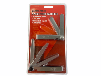 2 Piece Feeler Gauge Set