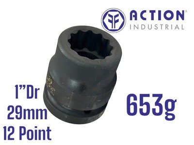 29mm x 1” Drive 12 Point Socket