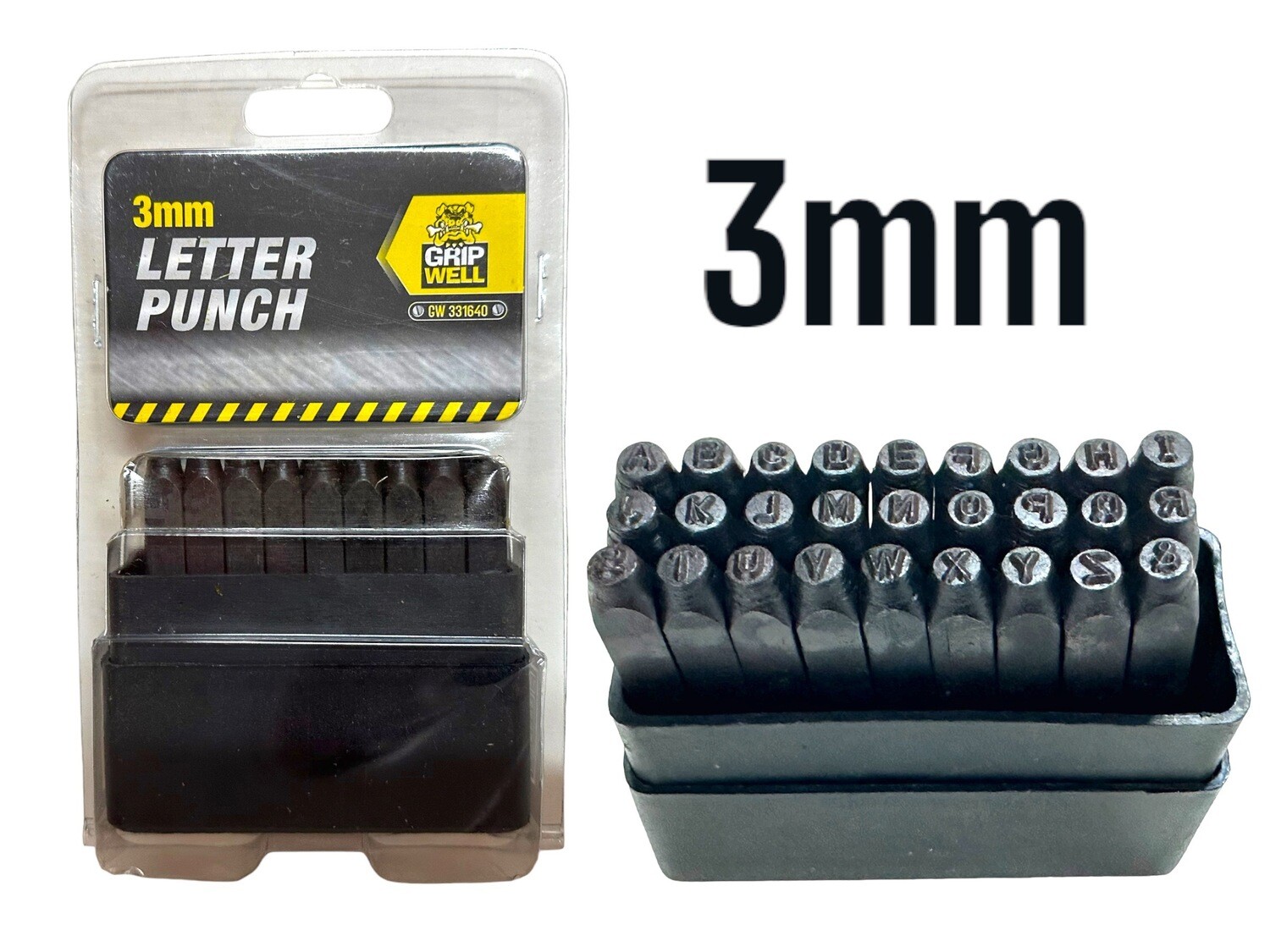 3mm Letter Stamps