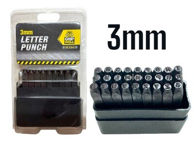 3mm Letter Stamps