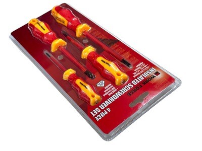 4 Piece Insulated Screwdriver Set