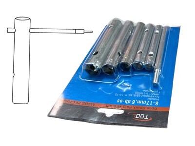 6 Piece Tube Spanner Set