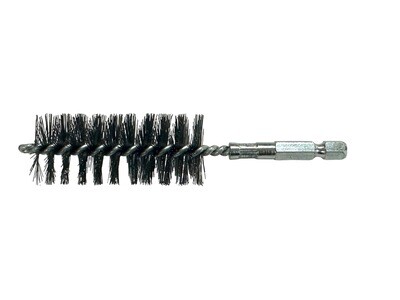 25mm Tube Wire Brush with Hex