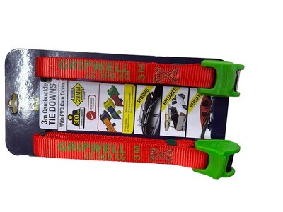 2PC Tie Down Straps 3.0M x 28mm