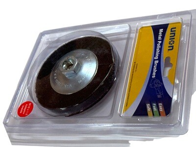 Polishing Disk 320G 100mm x M14 x 2.0 w M10 x 1.5 Adapter incl