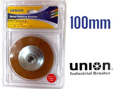 Polishing Disk 100mm 500GR M14 x 2.0 w M10 x 1.5 Adaptor incl