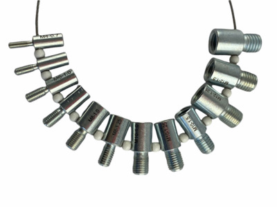 12 Piece Metric Nut and Bolt Checker