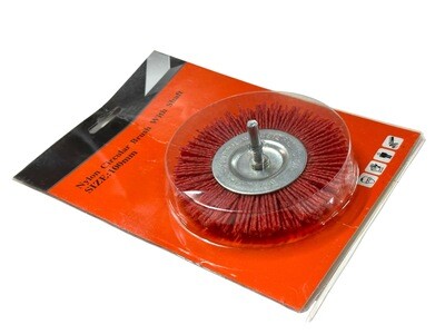 4” Pink Fibre Wheel Abrasive