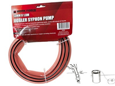 Syphon Hose 13mm x 1.8M with Copper Jiggler