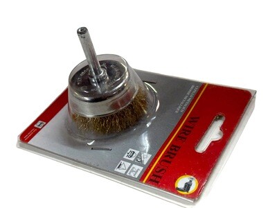1 1/2" Wire Cup 2" Brush 1/4" Arbour