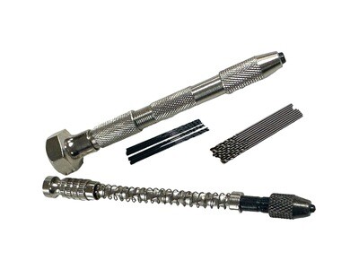 Tiny Drill Bits and Hand Drills