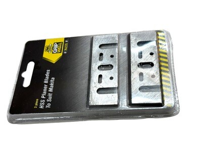 2 Piece 82mm Makita Planer Blades