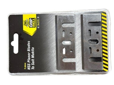 2 Piece 82mm Makita Planer Blades