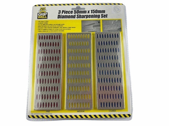 3 Piece Diamond Hone Block Set 
