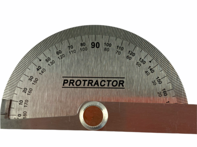 180 Degree Protractor with 10cm Rule