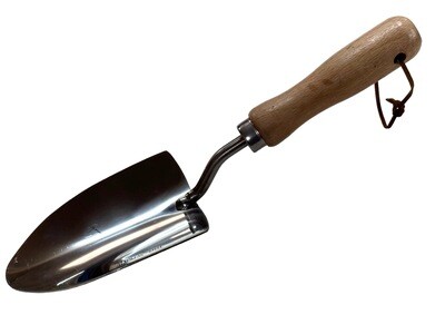 315mm Hand Shovel Stainless Steel with Wood Handle