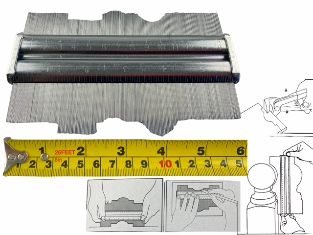 150mm Contour Gauge