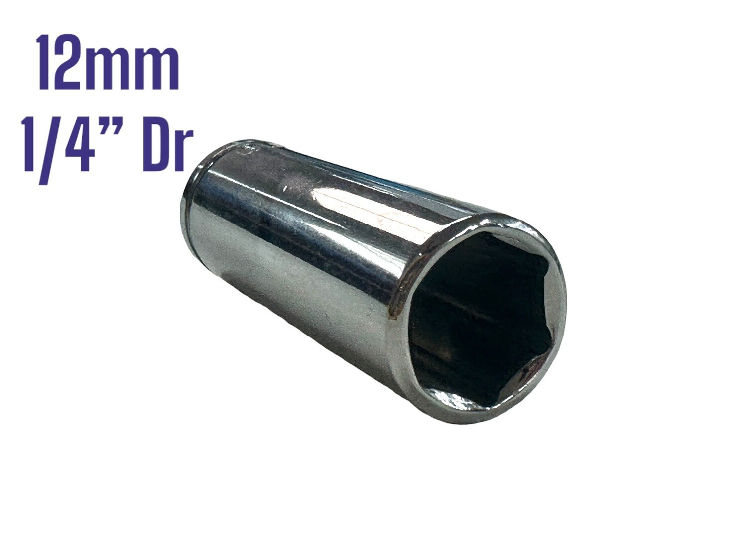 12mm Deep Socket 1/4&quot; Drive