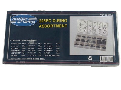 O Ring Assortment 225 Piece