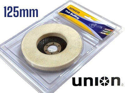 125mm Felt Buffing Disk 22.3mm Bore