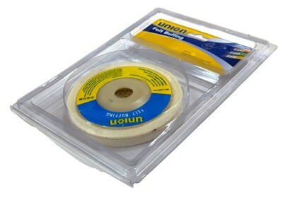 100mm Union Felt Buffing Disk 16mm Bore