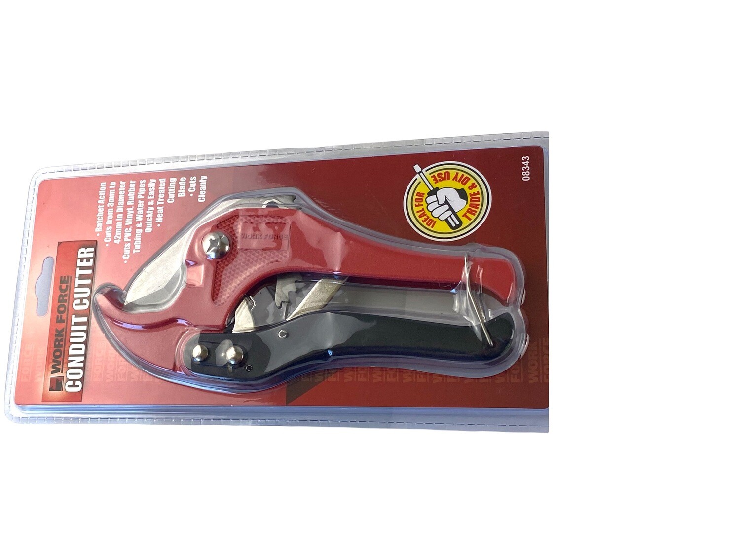 Conduit Cutter Ratchet Action Cuts 3mm - 42mm