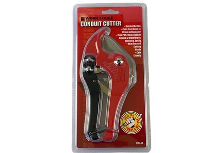 Conduit Cutter Ratchet Action Cuts 3mm - 42mm
