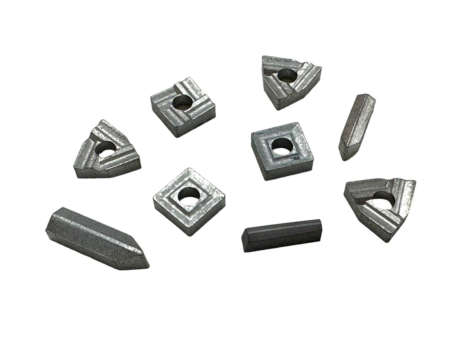 9 Piece Lathe Tool Tips Suit 12mm and 16mm