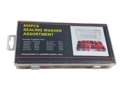 600 Piece Washers Fibre