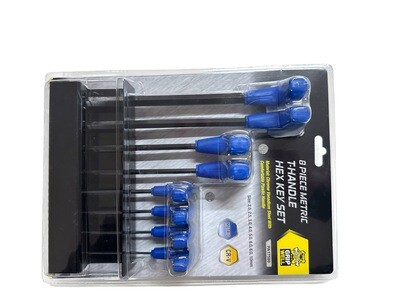 8 Piece T Handle Hex Keys